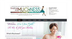 Desktop Screenshot of findingmymuchness.com